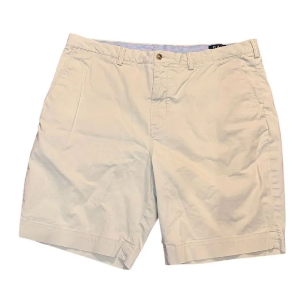 Polo Ralph Lauren The Polo Chino Shorts Sz. 40 Stretch Khaki Preppy